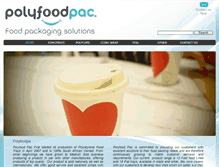 Tablet Screenshot of polyfoodpac.co.za